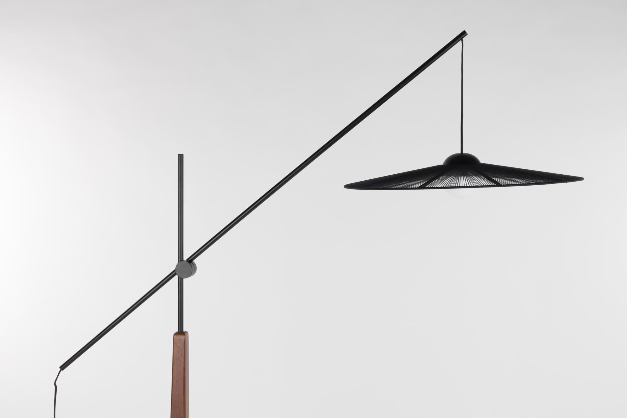 Vloerlamp Belle zwart