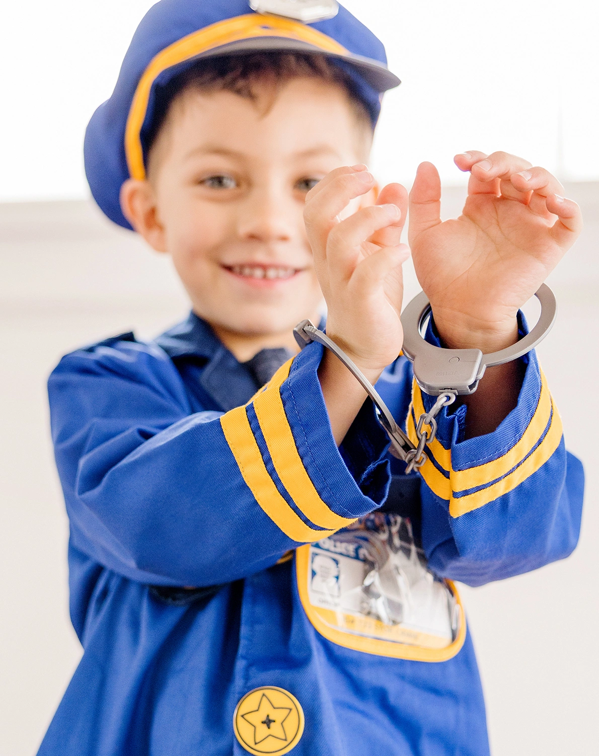 Kostümset POLICE OFFICER (8-teilig)