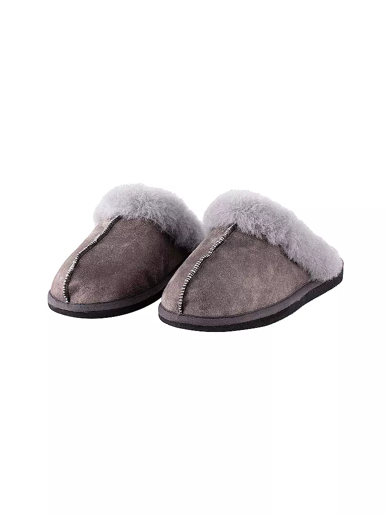 SHEPHERD OF SWEDEN Hausschuhe - Slipper Jessica grau