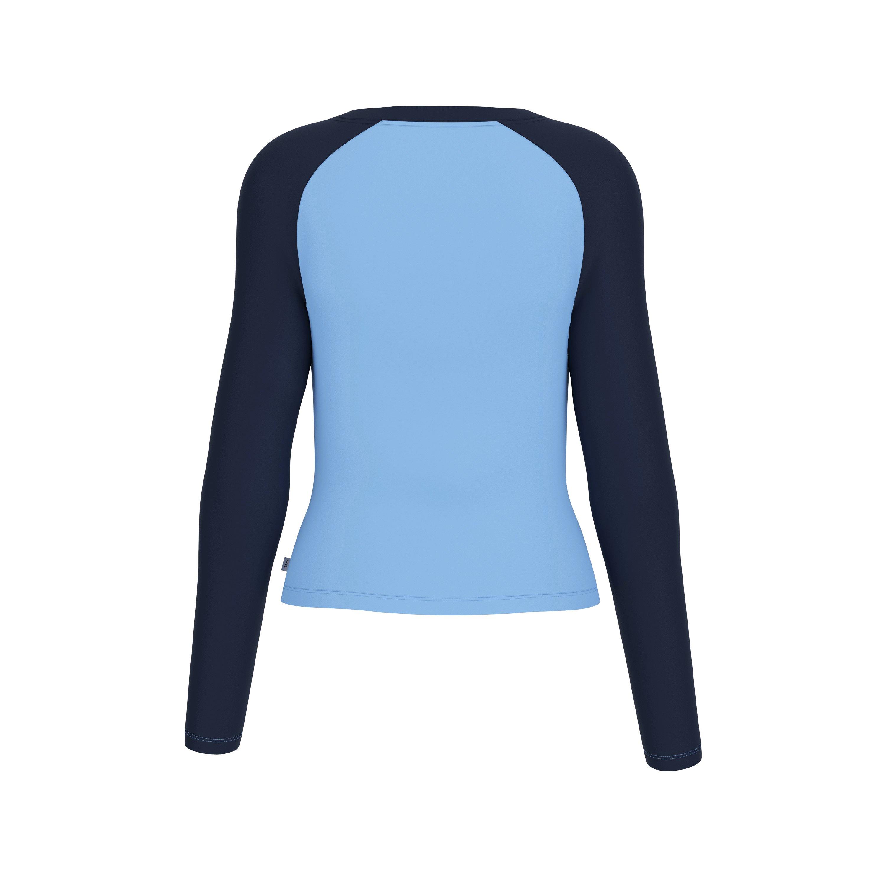 Guess Varsity Raglan Long Sleeve Top