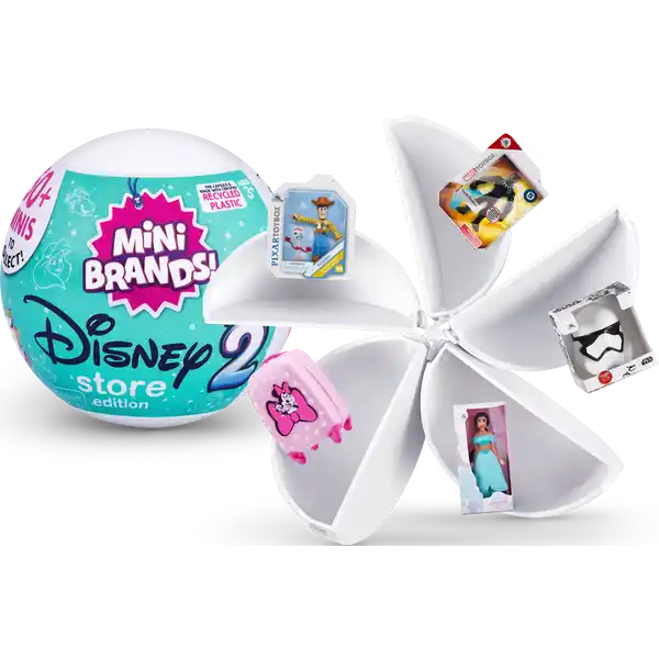 5 Surprise Disney Store Mini Brands Serie 2