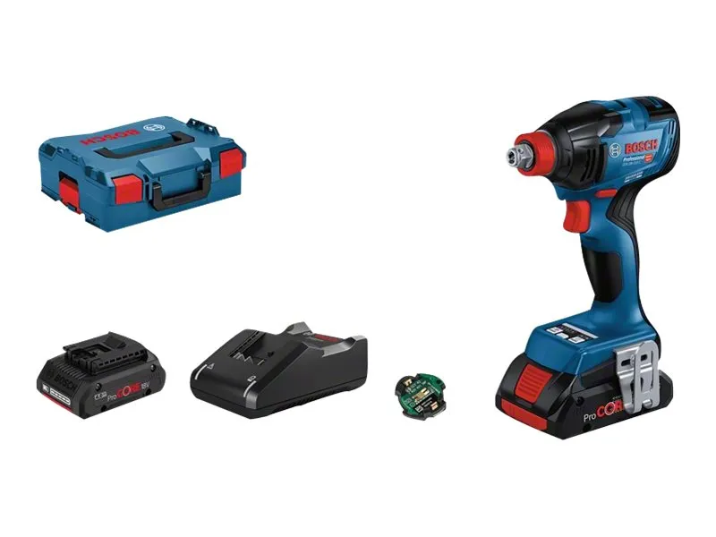 Bosch KOMBISLAGNØGLE GDX 18V-210C 2X4PC GCY LB