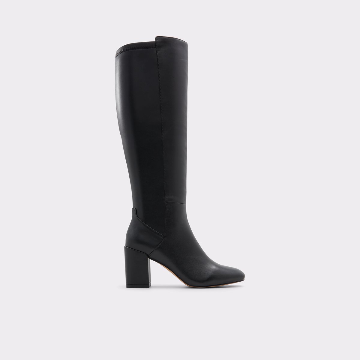 Satori Black Leather Smooth Women Dress boots