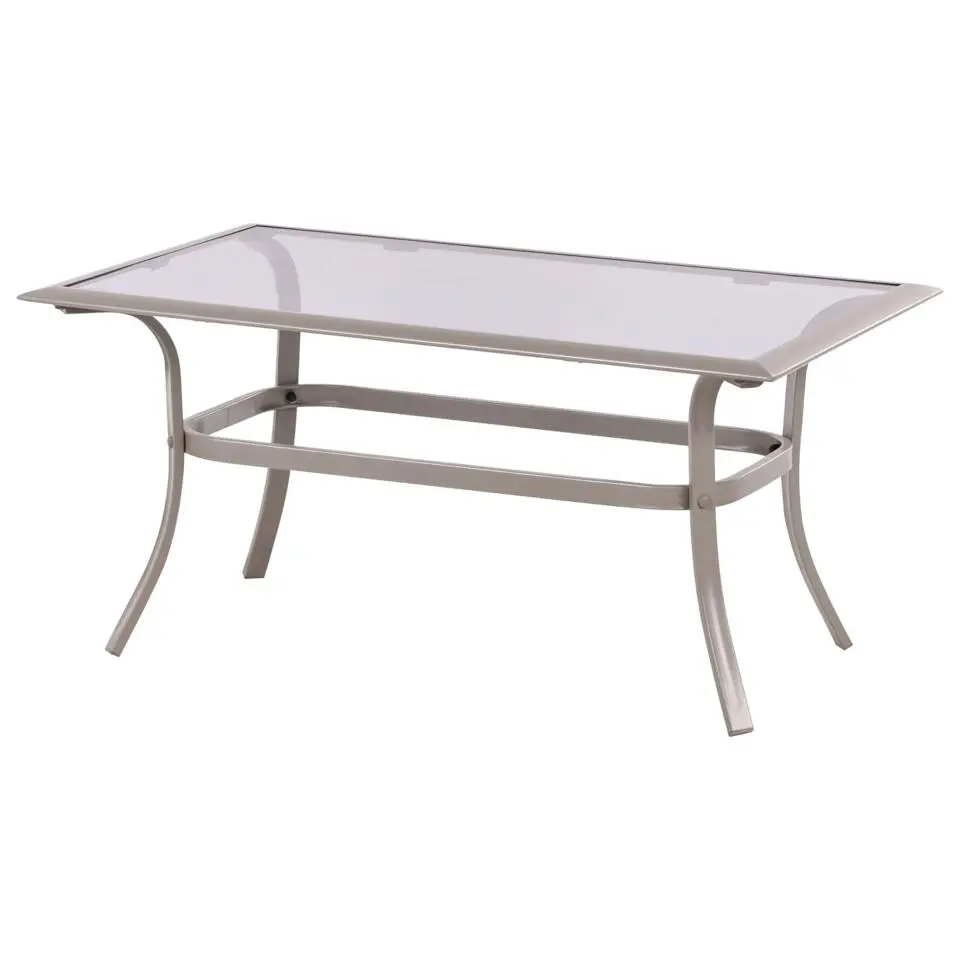 MESTRINO - Loungeset 4-zits - Beige - Staal