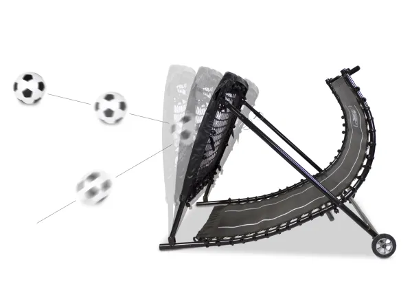 EXIT Rebounder Training Station, Rektangulær, Justerbar vinkel, Multi-station rebounder, Sort