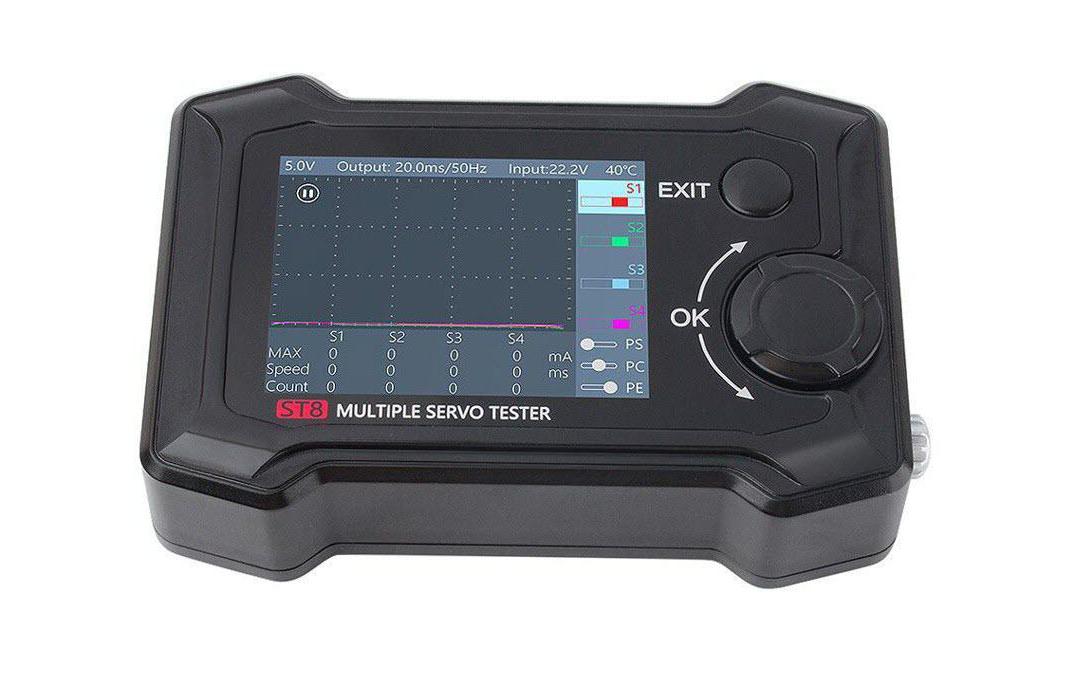 Servotester ST8 AdvancedUniverseller Servotester mit Display