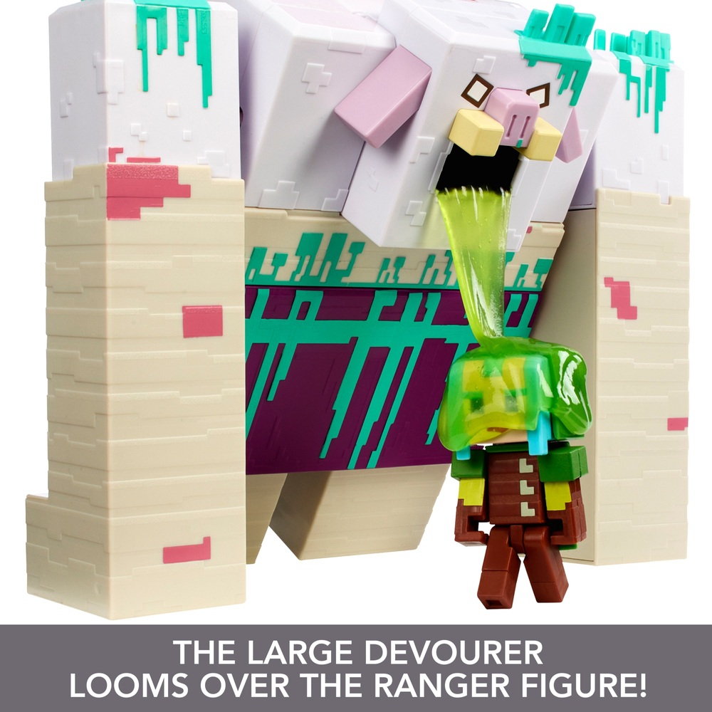 Minecraft Spielzeug Legends Verschlinger & Ranger Actionfiguren