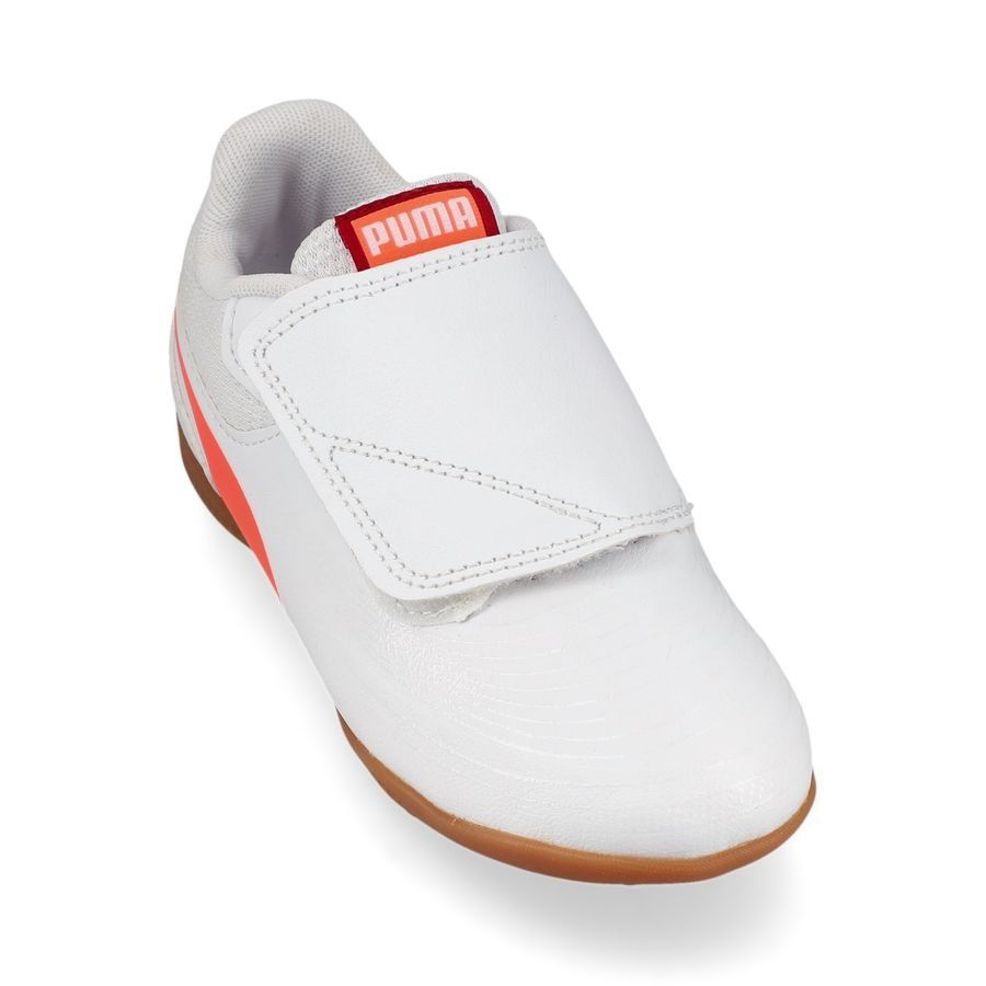 PUMA Truco III Velcro IT - Blanc/Glowing Red/Noir Enfant