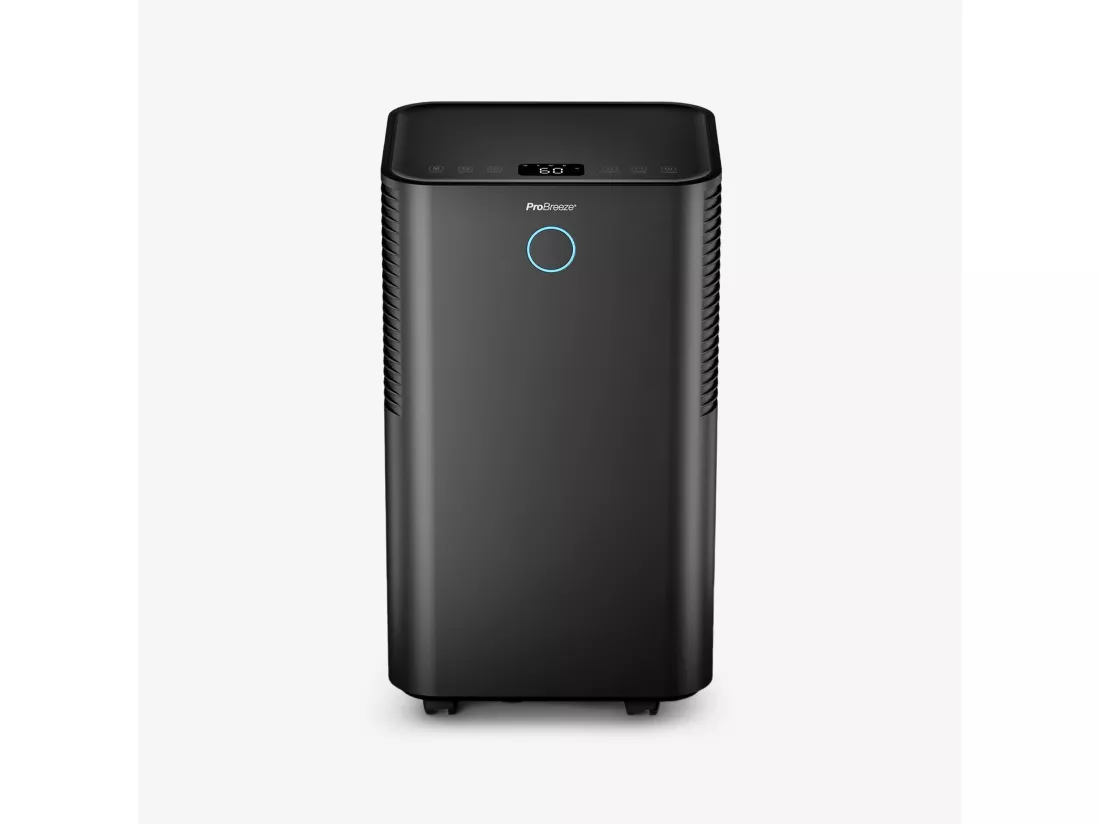 Pro Breeze Déshumidificateur silencieux 12ljour omnidry avec mode linge et contrôle via application intelligente pour pièces jusqu'à 20 m²