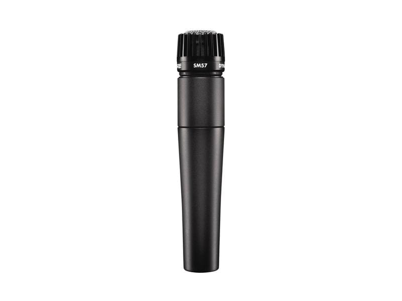Shure Mikrofon SM57 Set SM57 Mikrofon-Set mit Stativ und Kabel