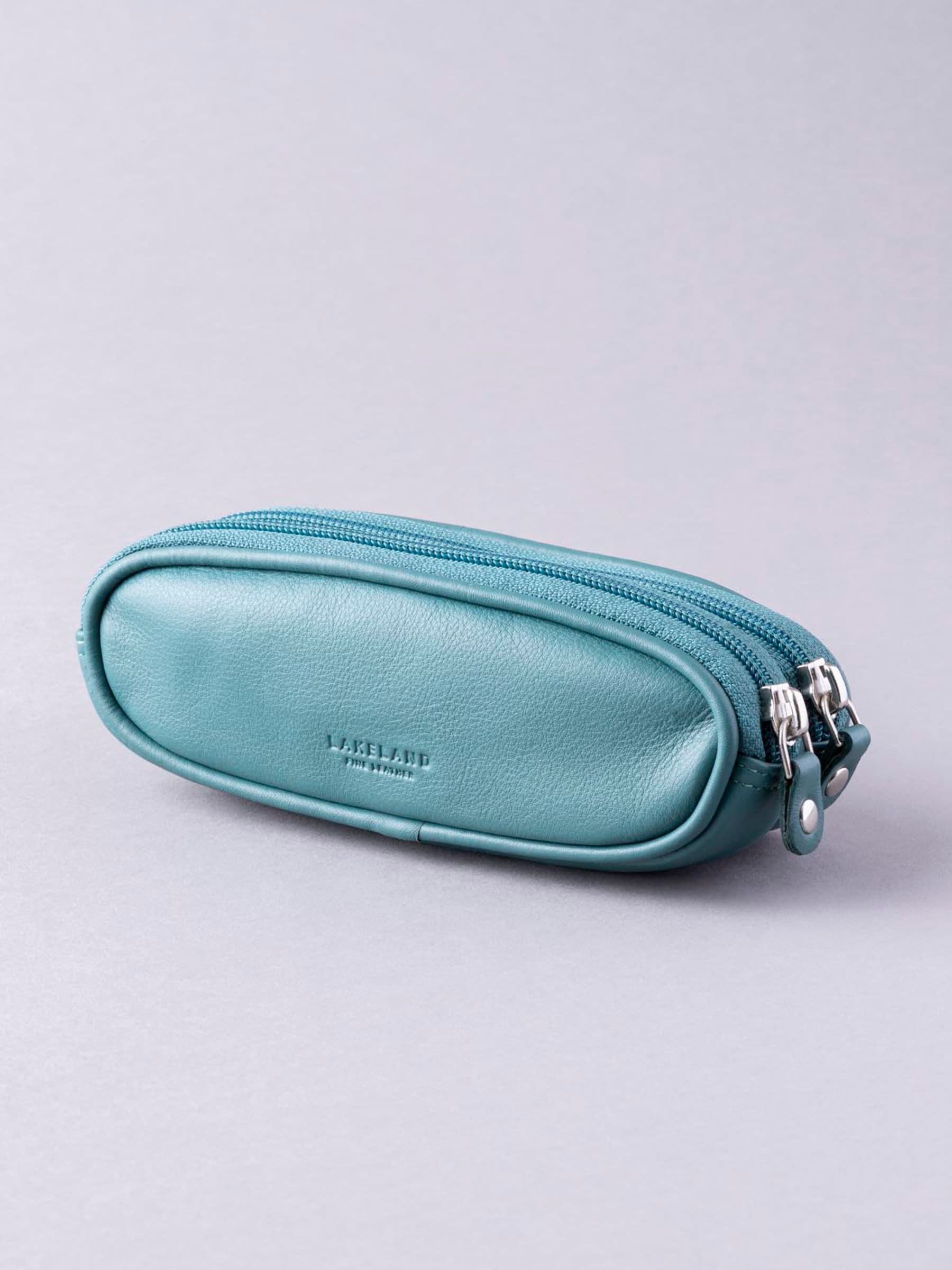 Blauwgroen - Lakeland Leather dubbele brillenkoker