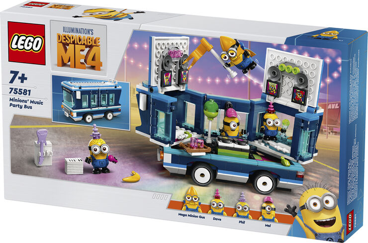 Lego Minions-partybus 75581