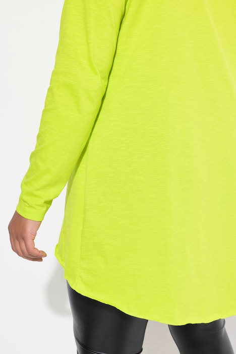 Longshirt, bequeme Passform, Rundhals, Langarm