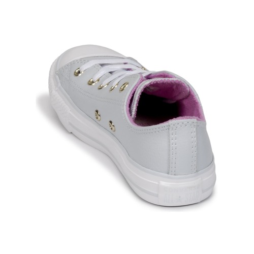 Converse - CHUCK TAYLOR ALL STAR HI - Pure Platinum/Fuchsia Glow/White