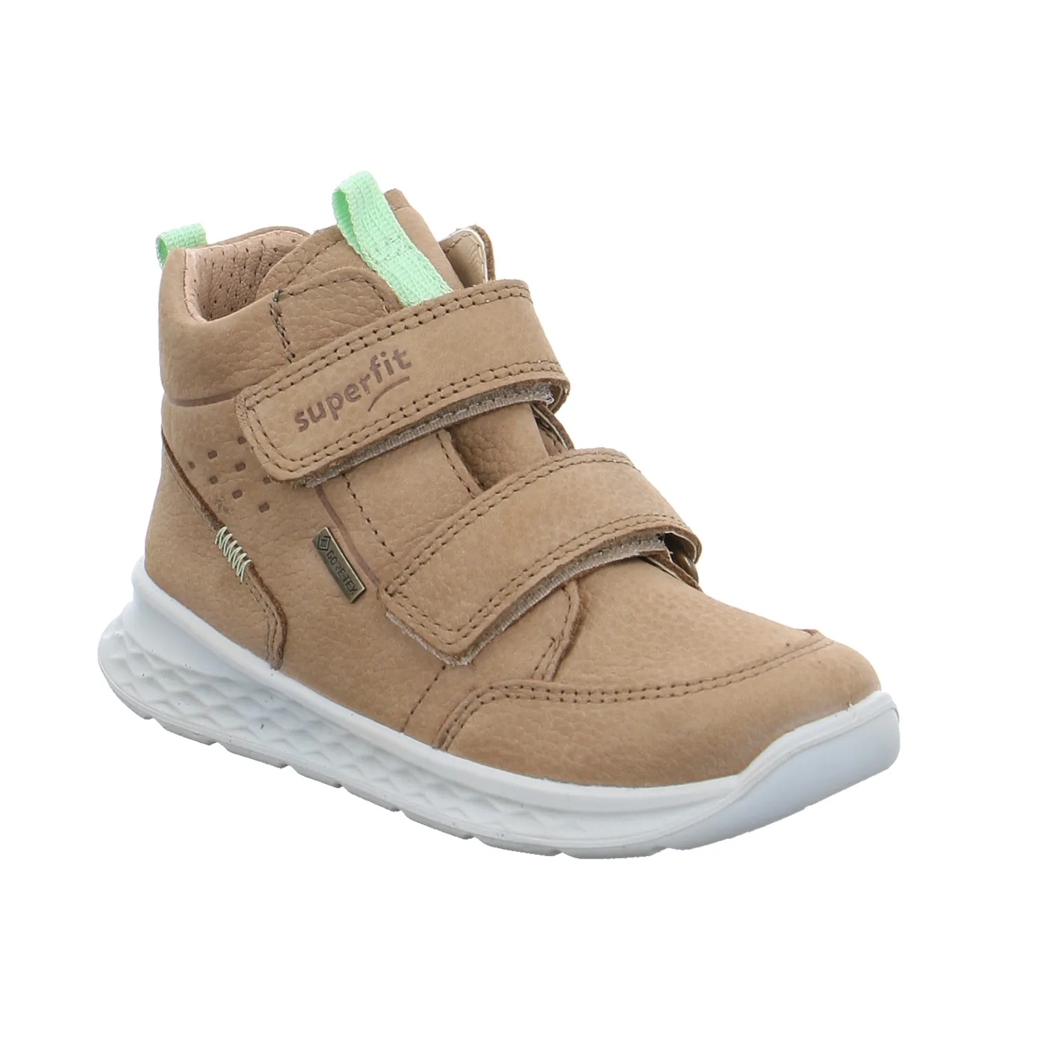 SUPERFIT Lauflernschuh Cognac Textil  unisex Bottine