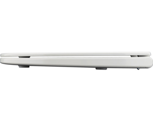 ADOB verwarmde toiletzitting met soft-close mechanisme in een nieuw slank design 82003