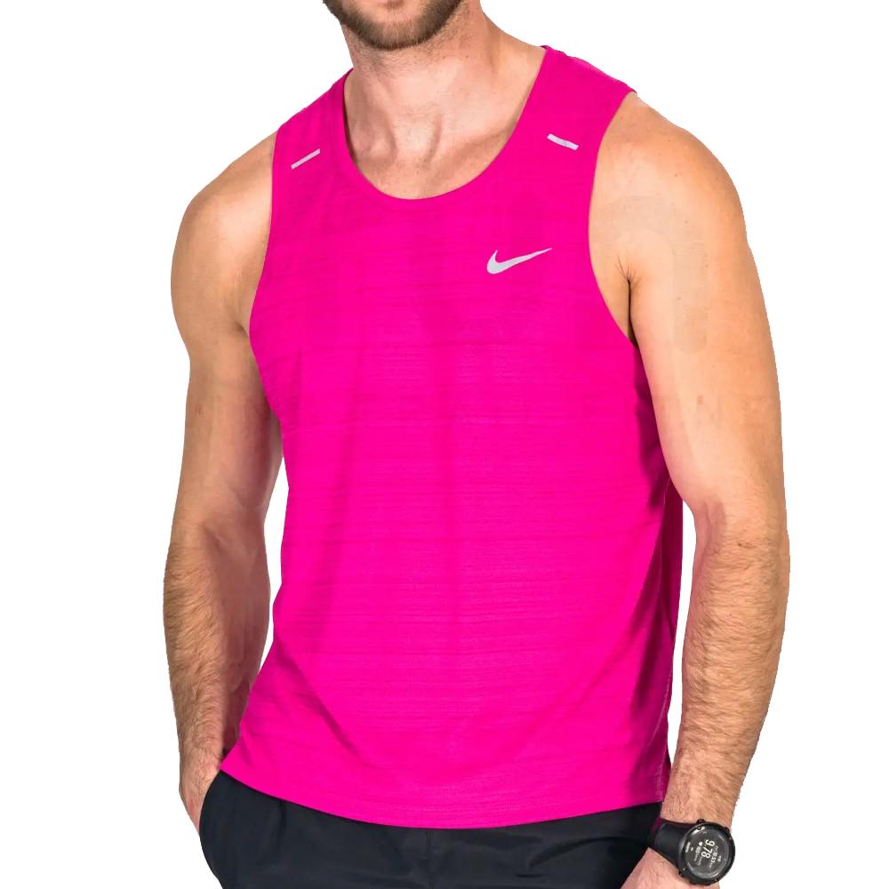 Nike Débardeur Rose Homme Nike Miler