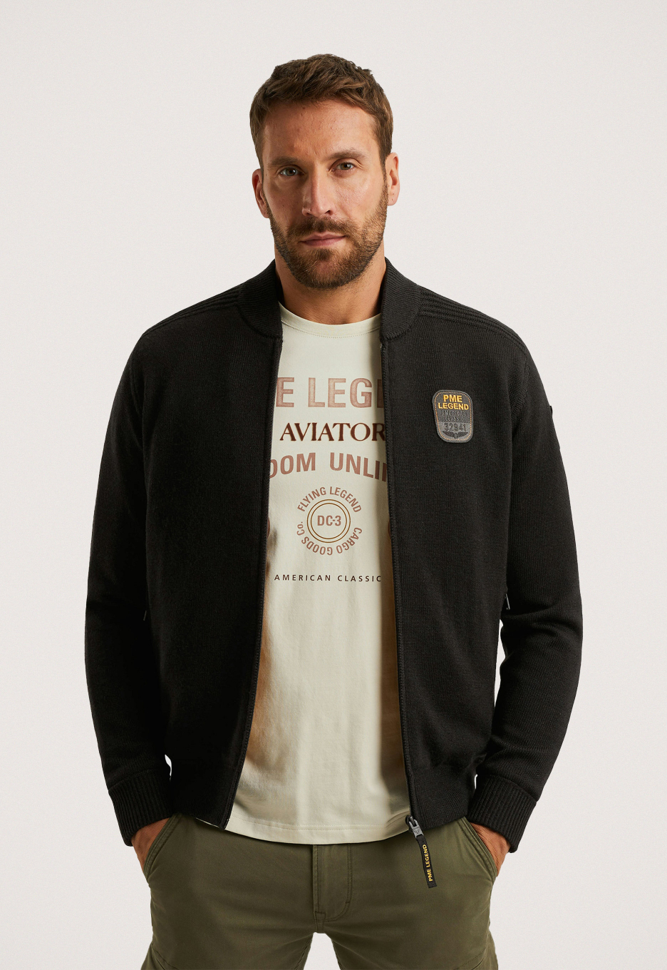 PME Legend Heavy Knit Zip Vest