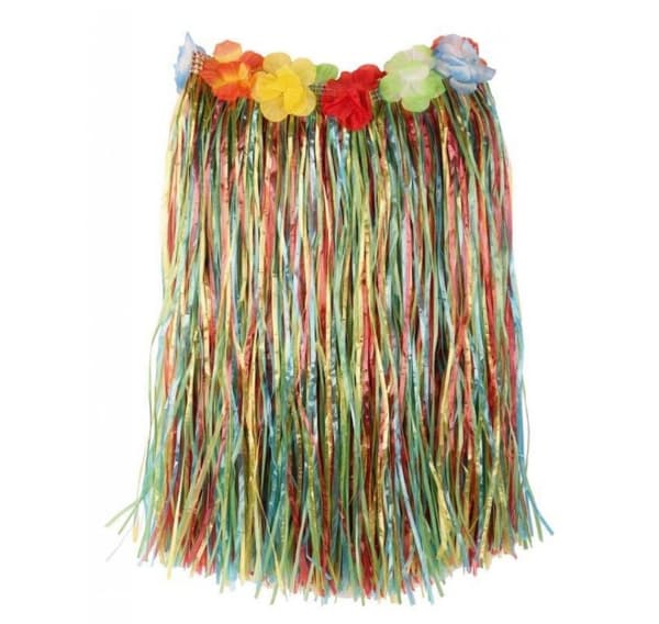 Hawaiiskjørt 50 cm (multi)