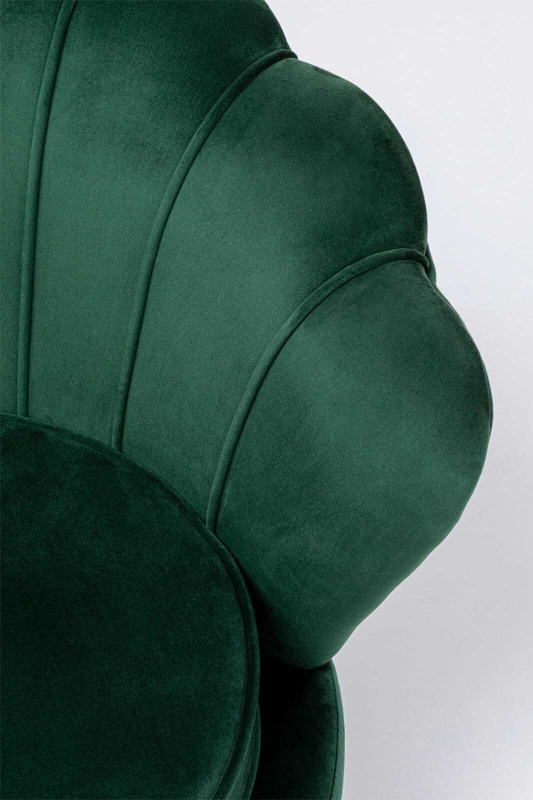 KARE DESIGN Cocktailsessel WATER LILY dunkelgrün