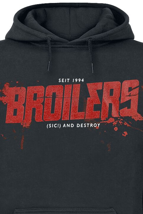 (Sic!) And Destroy | Broilers Sweat-shirt à capuche