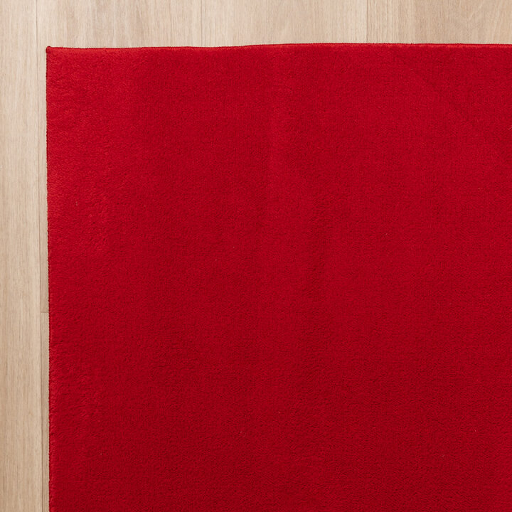 Wasbaar vloerkleed - Vivid Rood