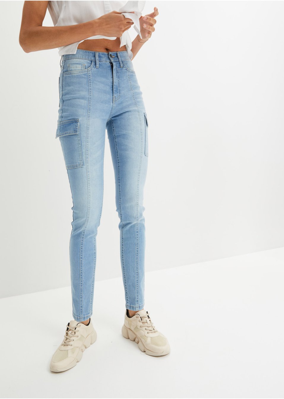 Jean cargo Skinny