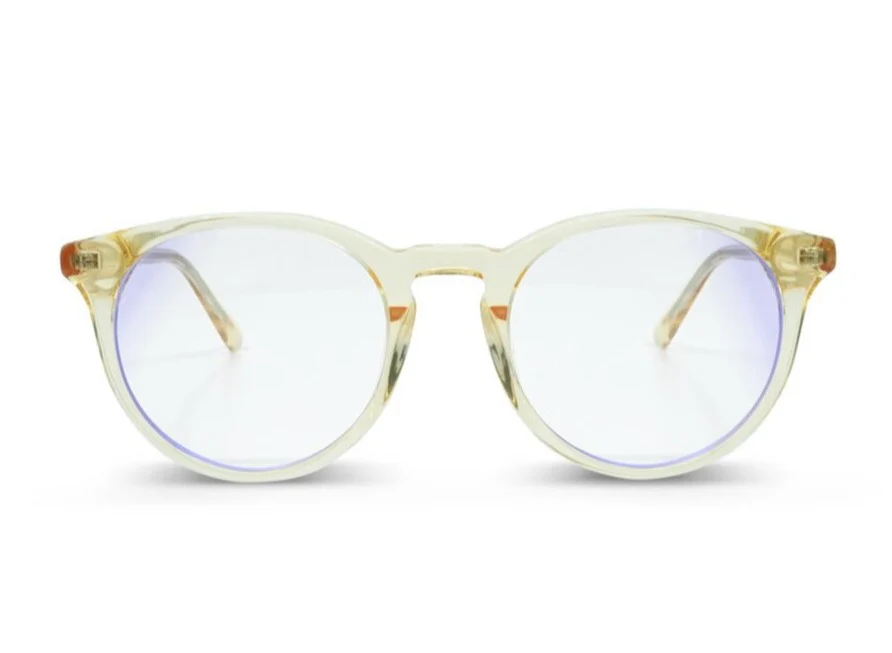 MessyWeekend  New Depp Blue Light brille - Champagne