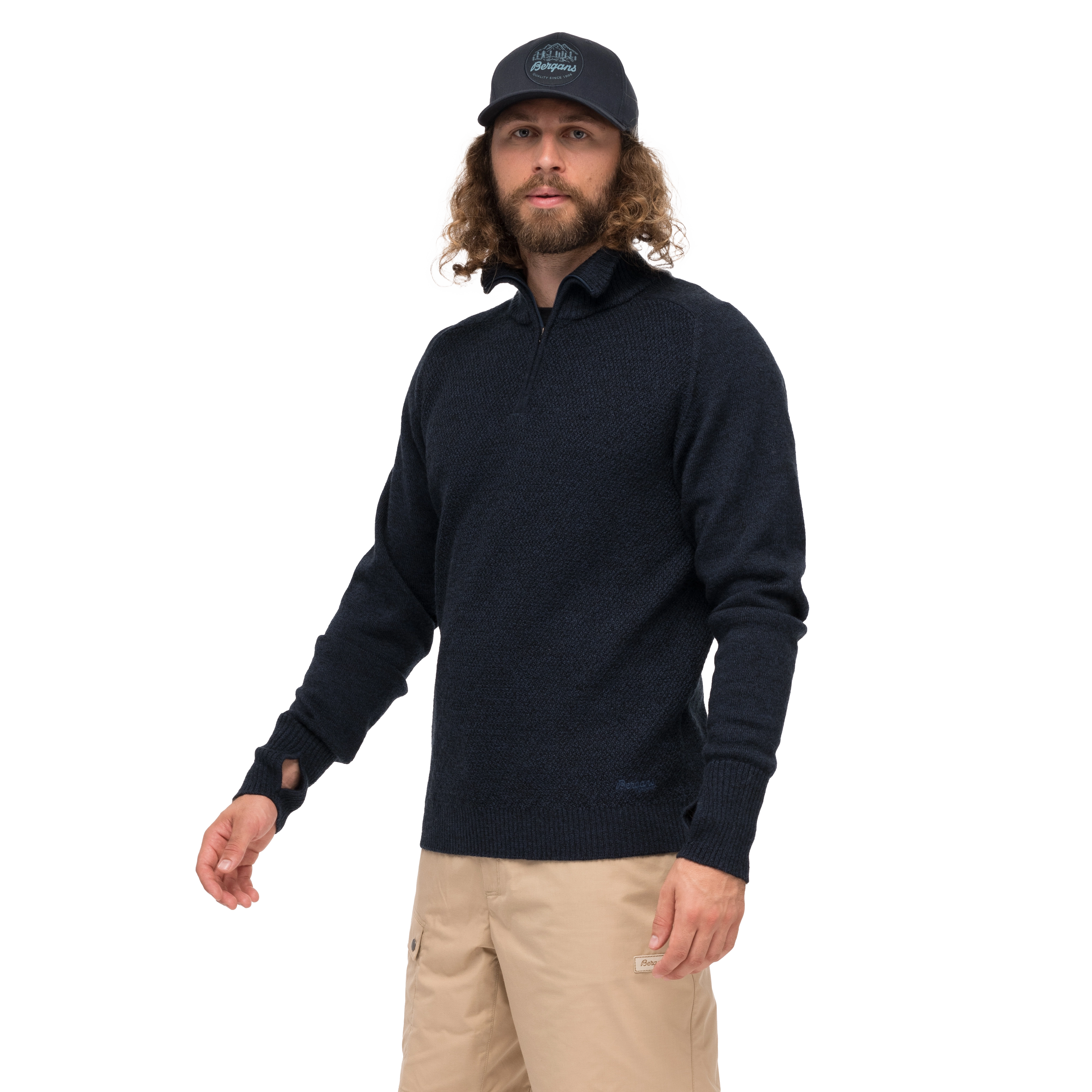Ulriken Light Merino Jumper Men Navy Blue