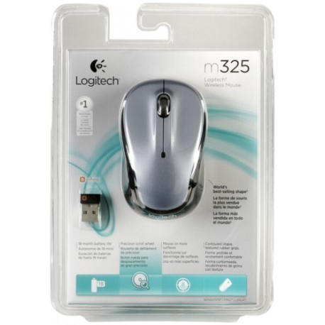 Logitech M325 Gris clair
