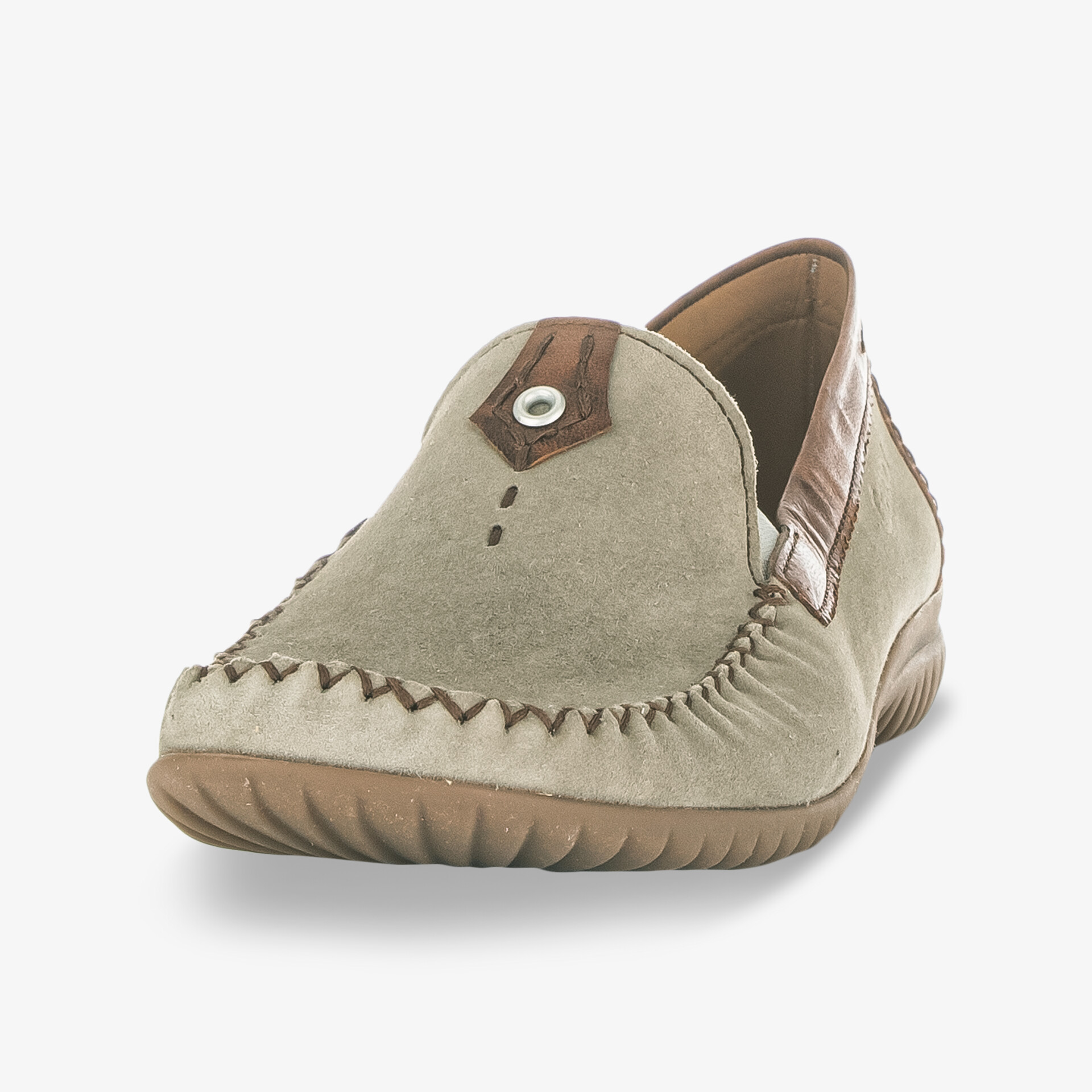 Gabor comfort Damen Slipper grün