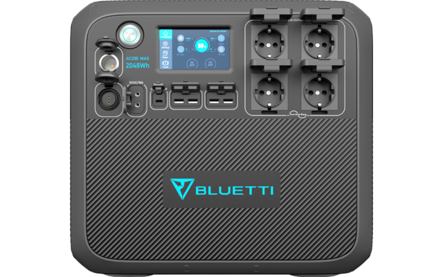 Bluetti Portable Power Station AC200MAX-Gray-EU