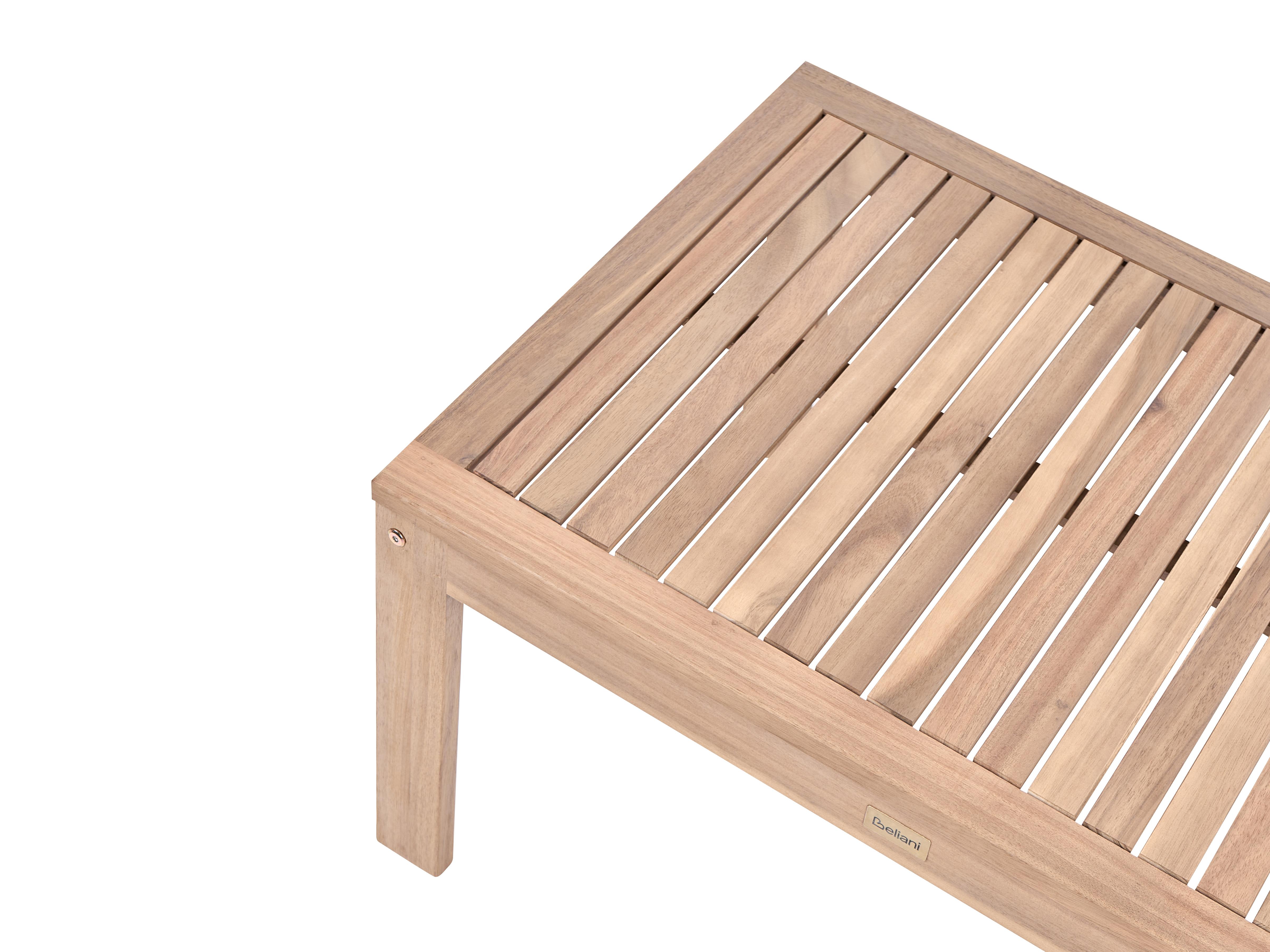 Loungeset met tafel 4-zits FIAMES Gecertificeerd acaciahout Grijs