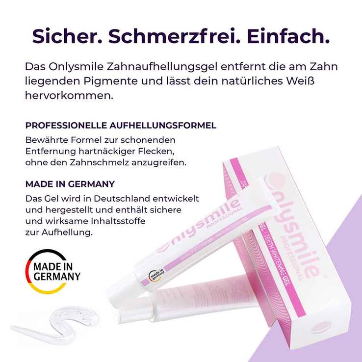 Onlysmile Zahnaufhellungsgel, 40 ml