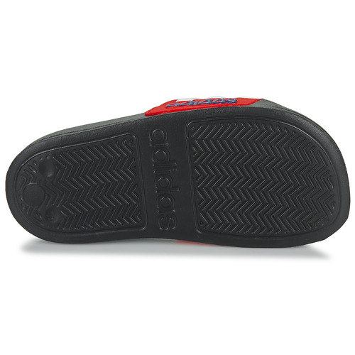 Adidas Sportswear - ADILETTE SHOWER K - Rouge