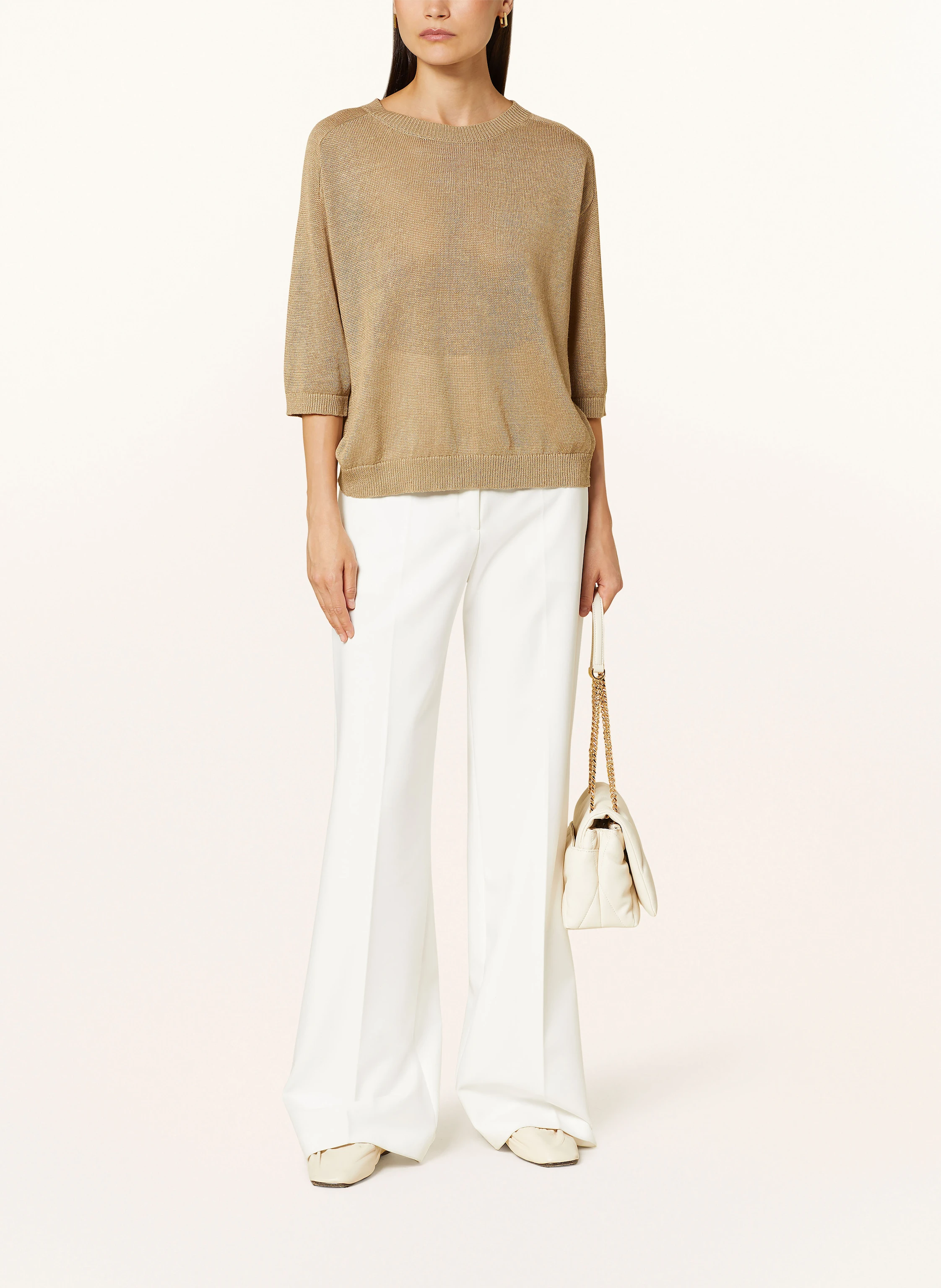 (THE MERCER) N.Y. Leinenpullover mit 3/4-Arm