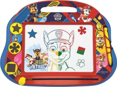 Paw Patrol - Tegnetavle Med Magnetisk Pen Og Stempler - Lexibook