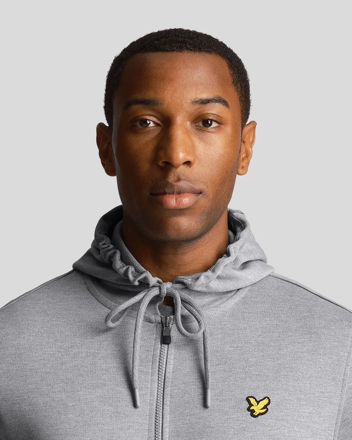 Lyle & Scott  Full Zip Fly Fleece Hoodie