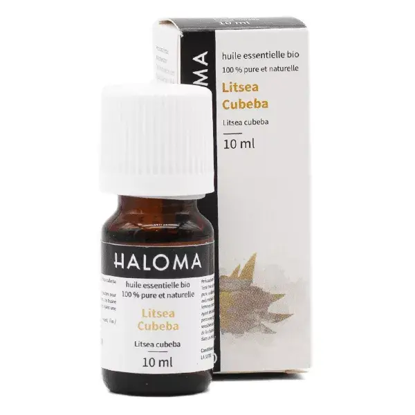 Óleo Essencial de Litsea Cubeba Orgânico Haloma 10ml