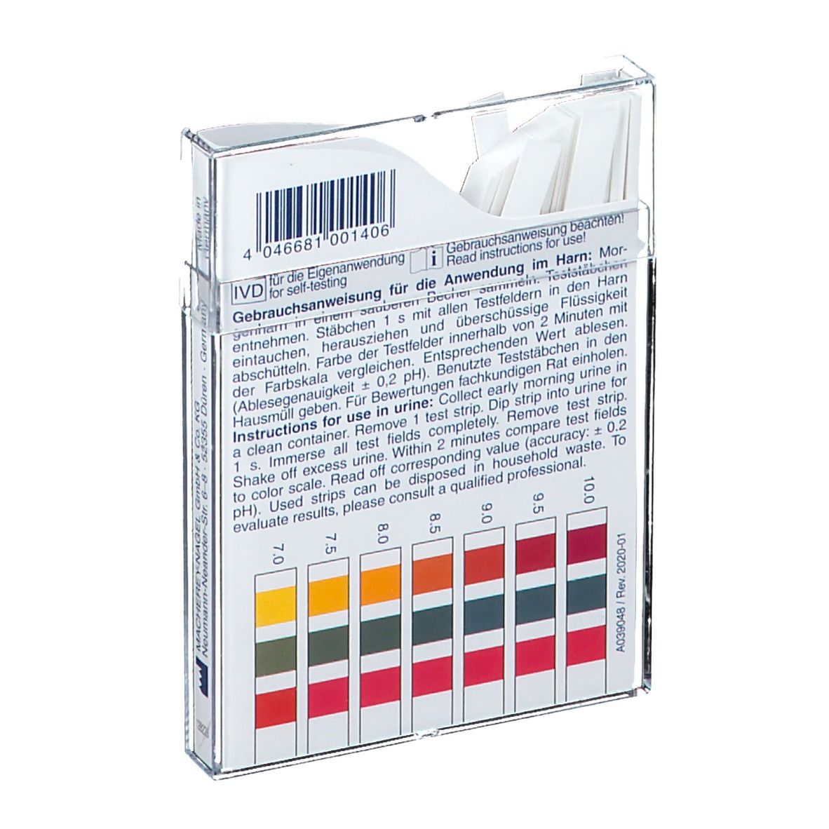 pH-Fix Indikator pH 4,5 - 10 Teststäbchen