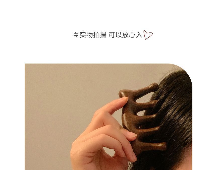 Miumi - Houten haarkam (verschillende designs)