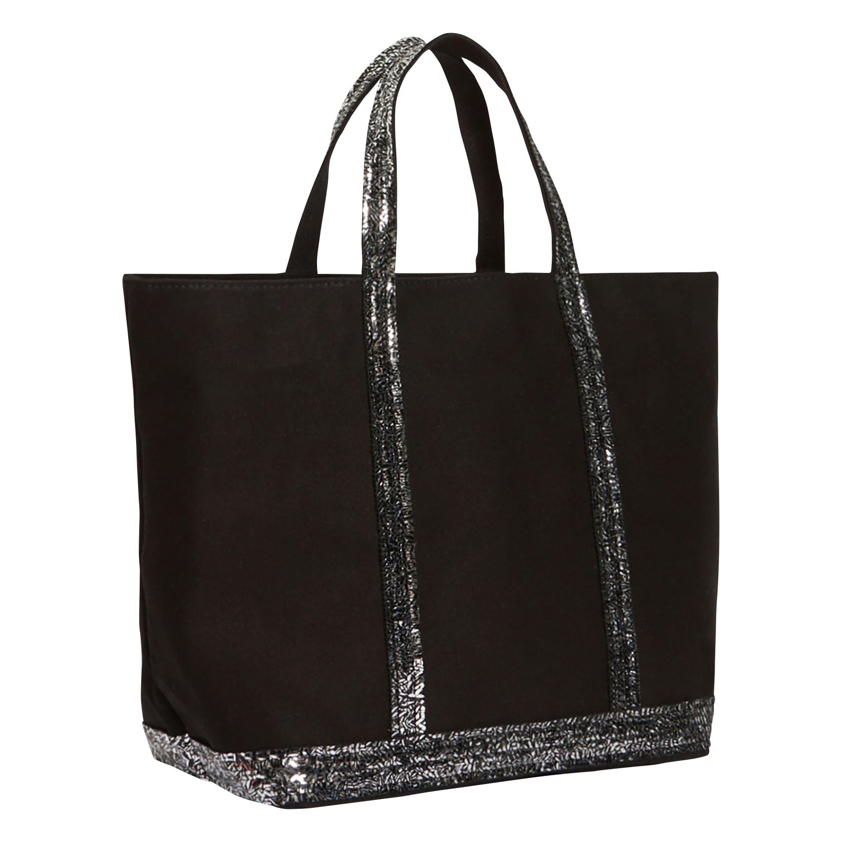 Cabas M toile et sequins | Multicolore