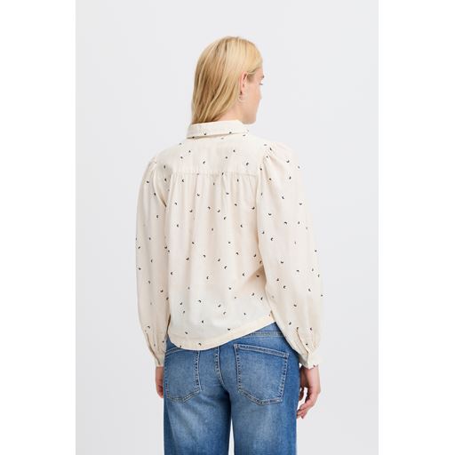 Atelier Rêve Lune Skjorte, Birch/Black Moon, 44