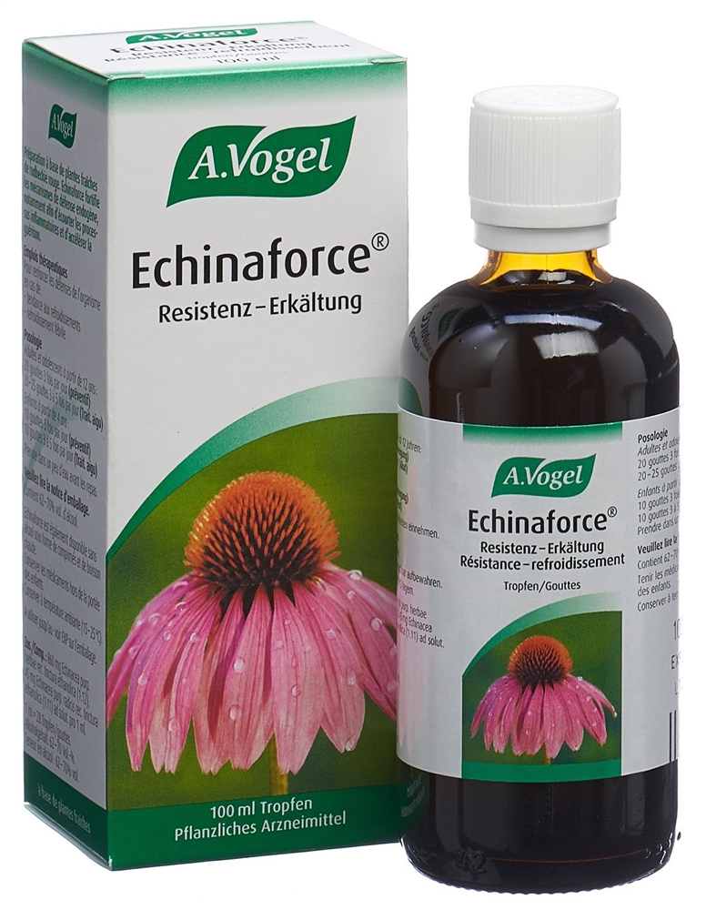 VOGEL Echinaforce Resistenz Erkältung<br>100 ml, Flasche, Tropfen zum Einnehmen, Flüssigkeit