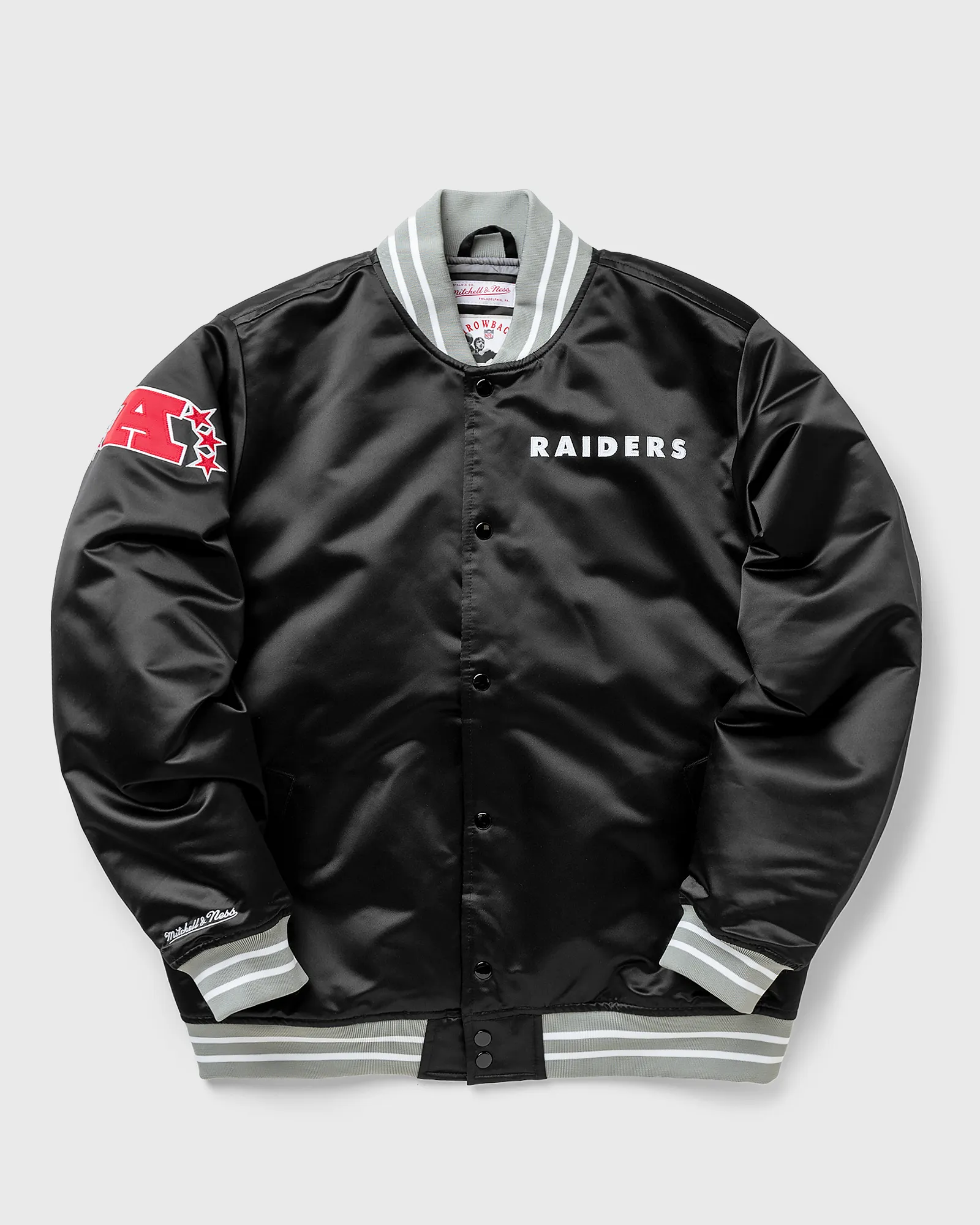 Mitchell & Ness NFL Heavyweight Satin Jacket OAKLAND RAIDERS