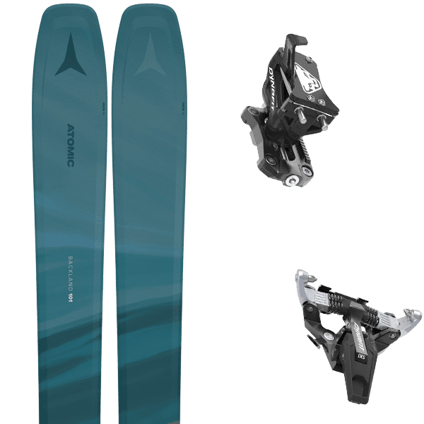 Pack ski de randonnée ATOMIC BACKLAND 101 W + Fix