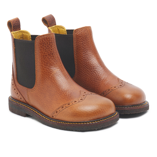 Angulus 6185-101 Chelsea Støvler, Medium Brown, 31