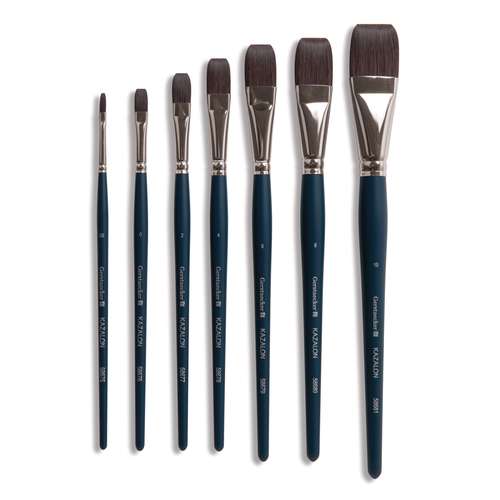 GERSTAECKER Aquarellpinsel KAZALON, flach