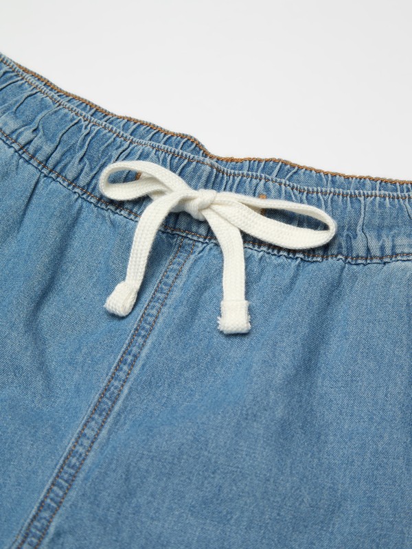 Slow Swell Pantalon en denim léger Bleu Femme