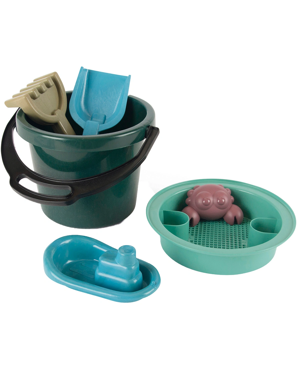 Sand-und Wasserspielzeugset BLUE MARINE 6-teilig in bunt